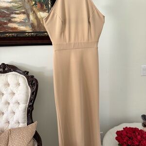 Beautiful long beige dress in size Mesium
